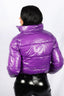 Purple Puffer Coat