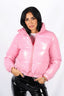 Pink Puffer Coat