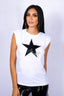 The ROMi Star Shoulder Pad T-Shirt